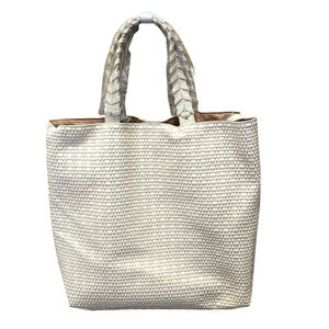 JULES KAE NWT Vegan Woven Crossbody Tote